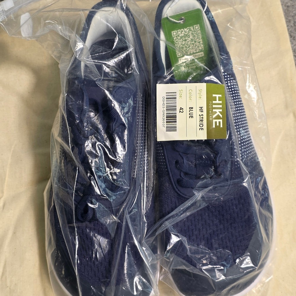 HIKE Footwear HF Stride Blue Mesh Lace Up Sneakers Mens‎ EU 42 New